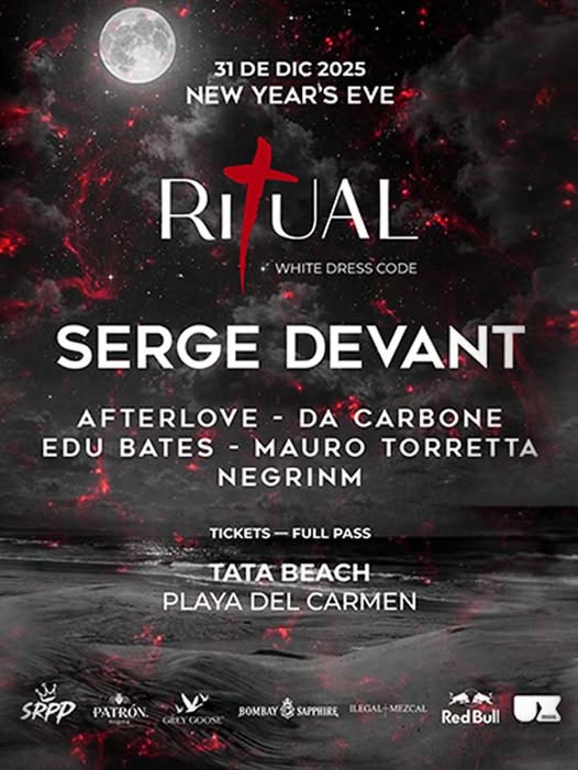 🎵 Serge Devant (House) @ Tata Sun Club on Wednesday, December 31, 2025 - Music Events Calendar 📍 Playa del Carmen