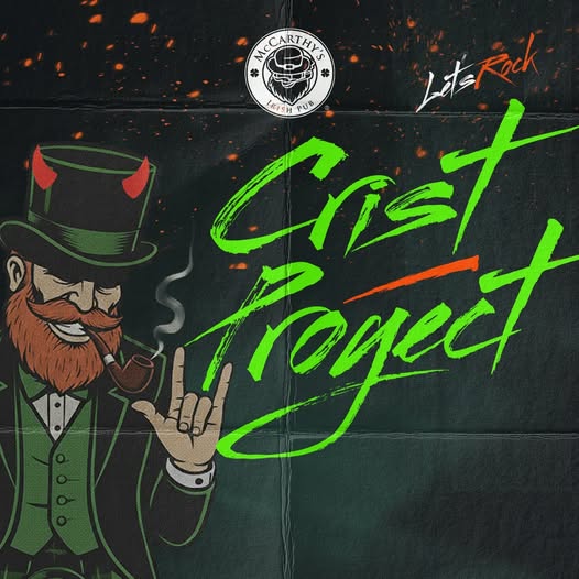 🎵 CRIST Project (Rock) @ McCarthy's Irish Pub on Monday, January 12, 2026 - Music Events Calendar 📍 Playa del Carmen