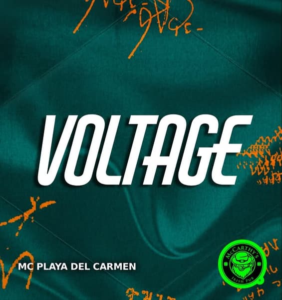 🎵 Voltage (Rock) @ McCarthy's Irish Pub on Sunday, February 1, 2026 - Music Events Calendar 📍 Playa del Carmen