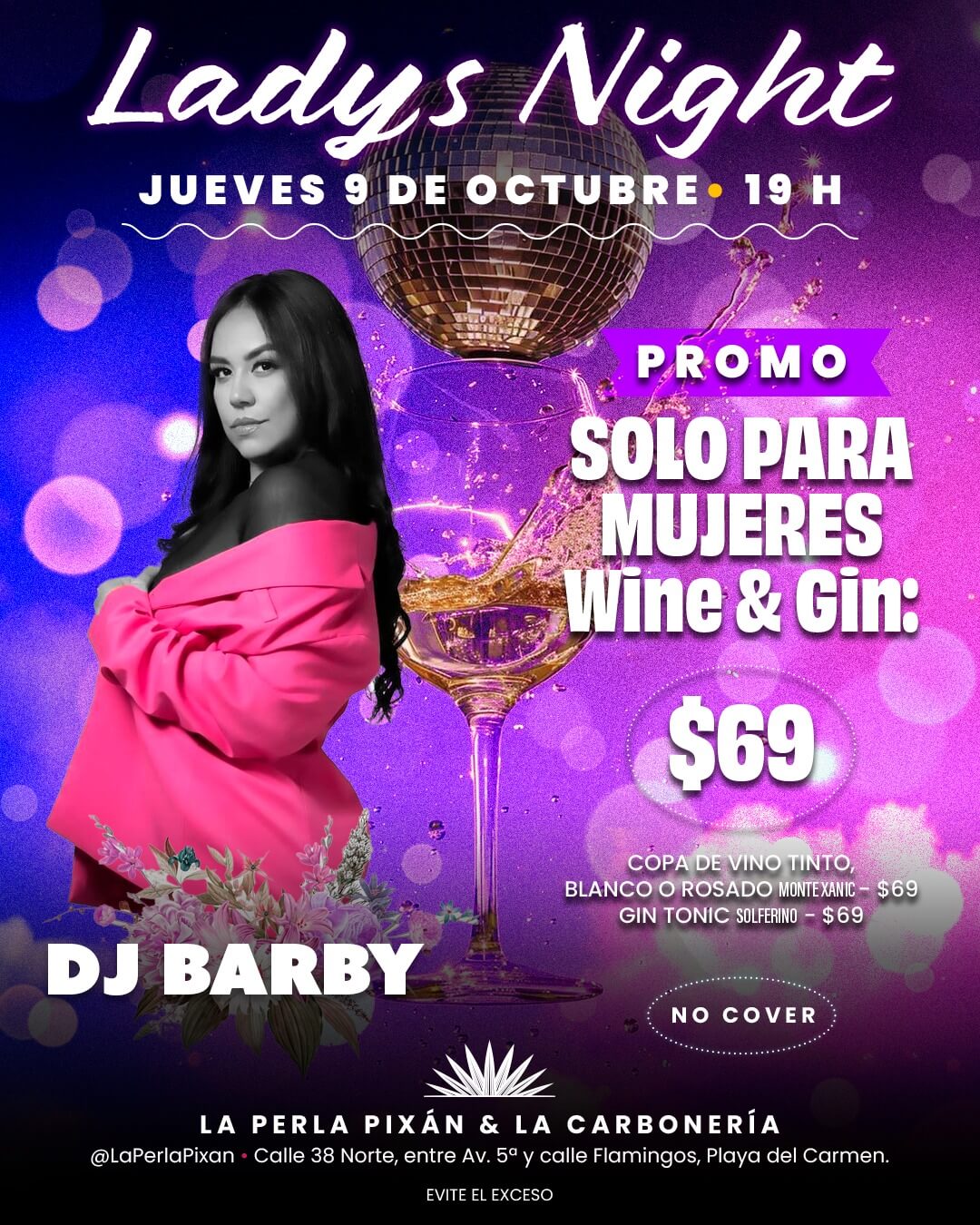🎵 Barby Rush (Progressive House) @ La Perla Pixan on Thursday, October 9, 2025 - Music Events Calendar 📍 Playa del Carmen
