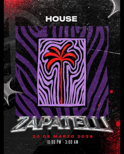 🎵 Zapatelli (House) @ Anarchy Kitchen on Friday, March 20, 2026 - Music Events Calendar 📍 Playa del Carmen