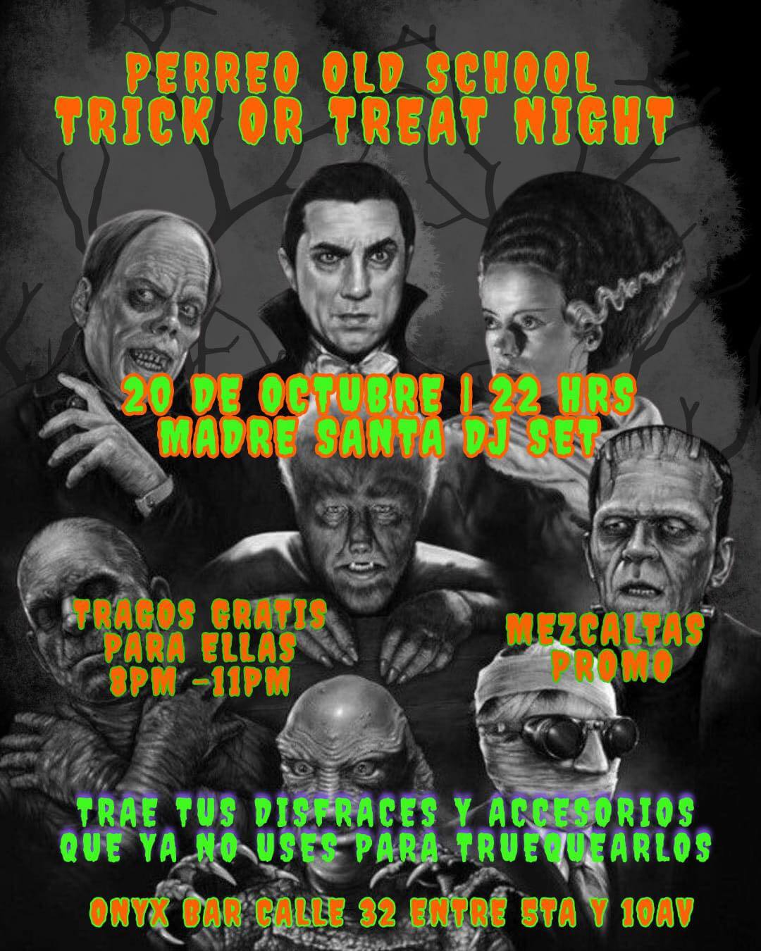 🎵 Madre Santa (Reggaeton) @ Onyx Bar on Monday, October 20, 2025 - Music Events Calendar 📍 Playa del Carmen