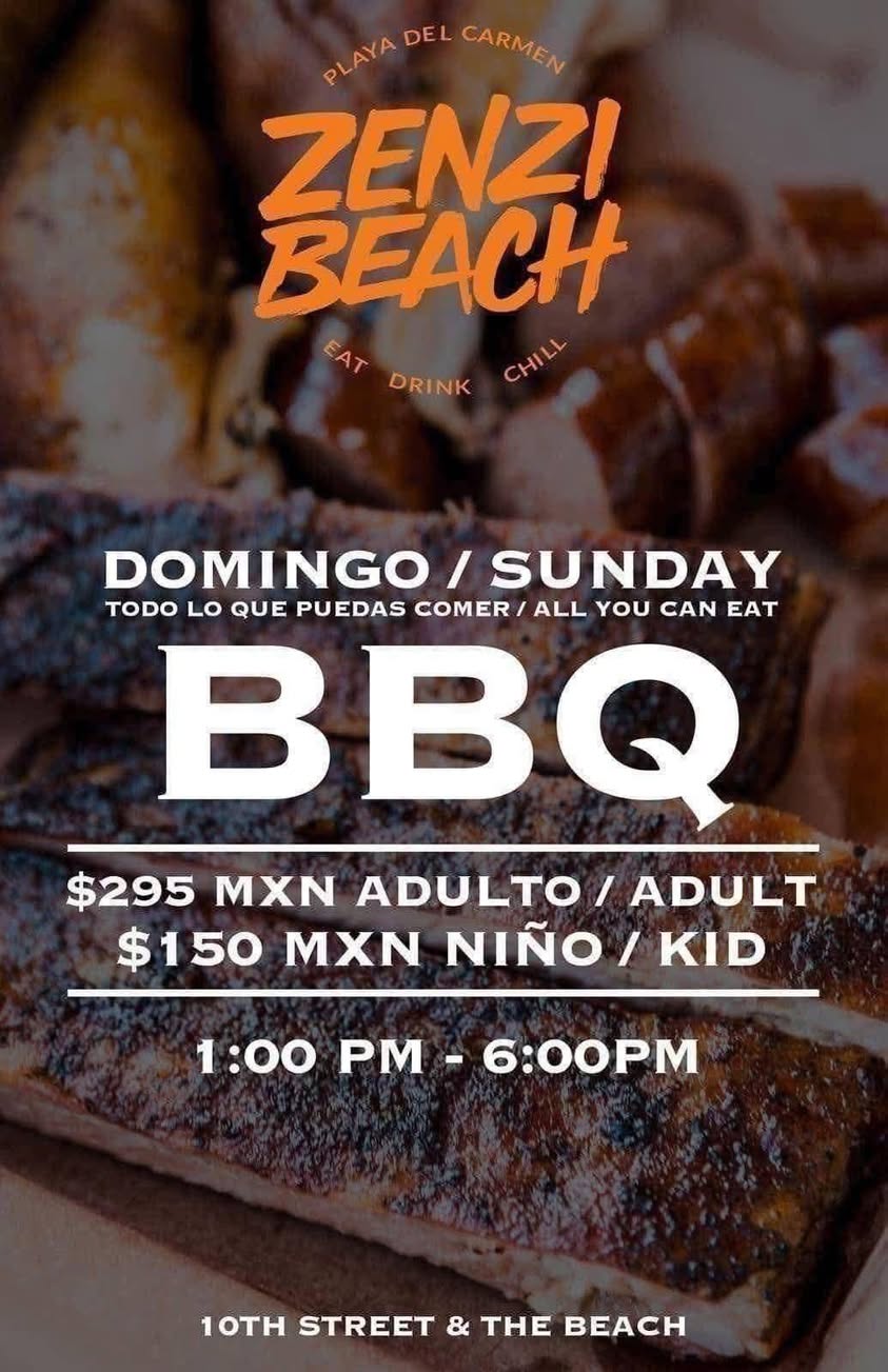 🎵 Combo Criollo (Latin / Salsa) @ Zenzi Beach on Sunday, November 16, 2025 - Music Events Calendar 📍 Playa del Carmen