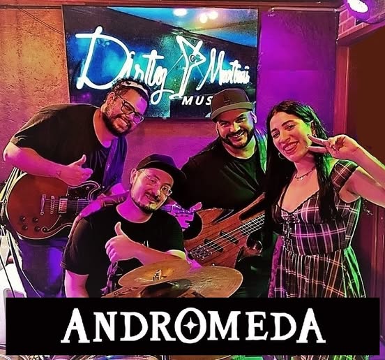 🎵 Andromeda (Rock) @ Dirty Martini Lounge on Friday, November 21, 2025 - Music Events Calendar 📍 Playa del Carmen