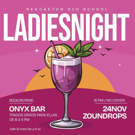 🎵 Zoundrops (House) @ Onyx Bar on Monday, November 24, 2025 - Music Events Calendar 📍 Playa del Carmen